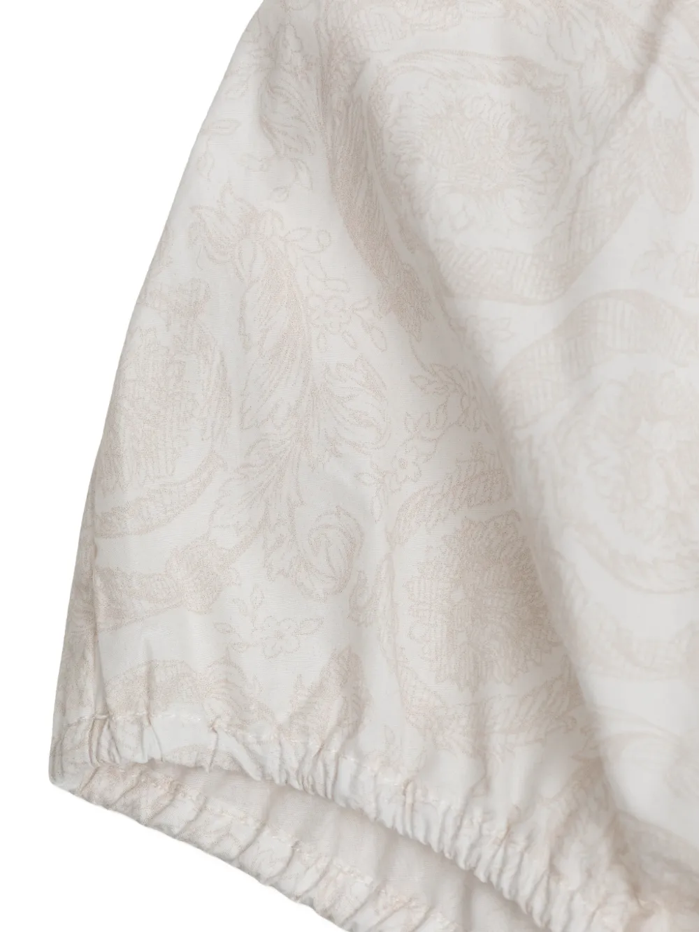 Versace Kids Jurk met barokprint Wit