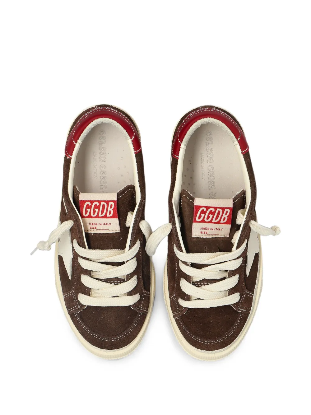 Golden Goose Kids May star-patch sneakers Bruin