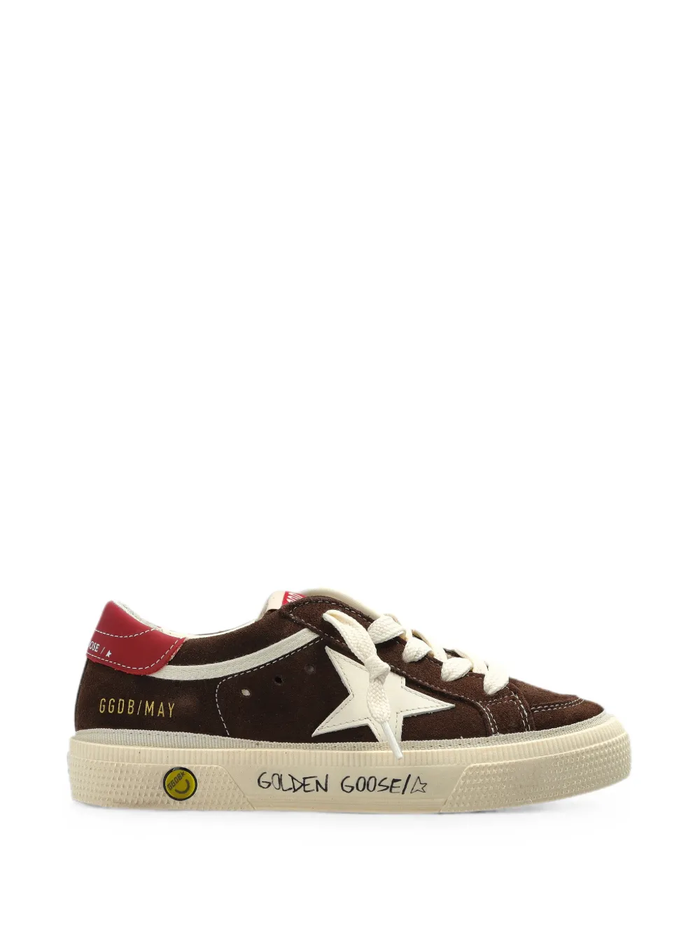 Golden Goose Kids May star-patch sneakers Bruin