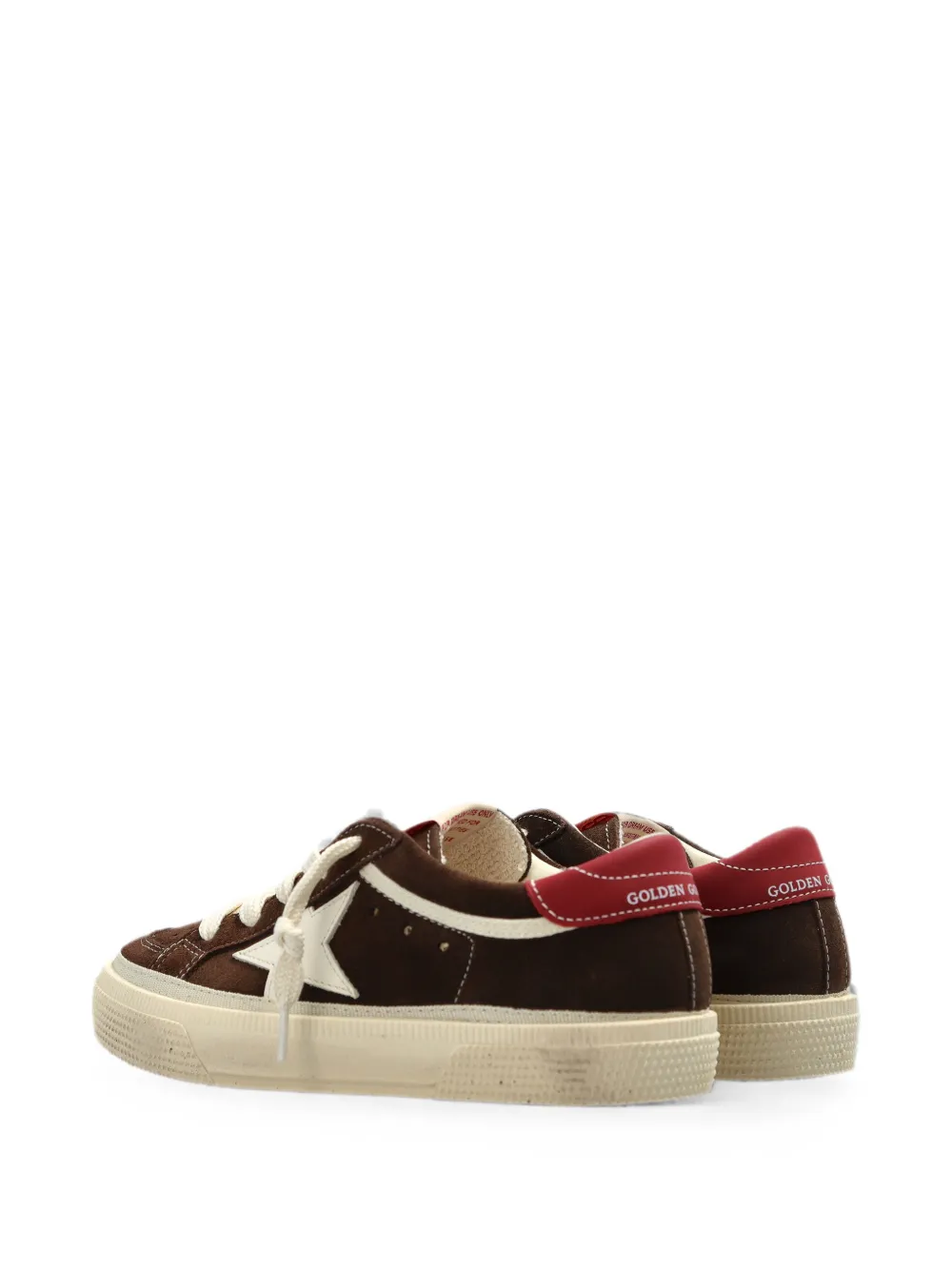 Golden Goose Kids May star-patch sneakers Bruin