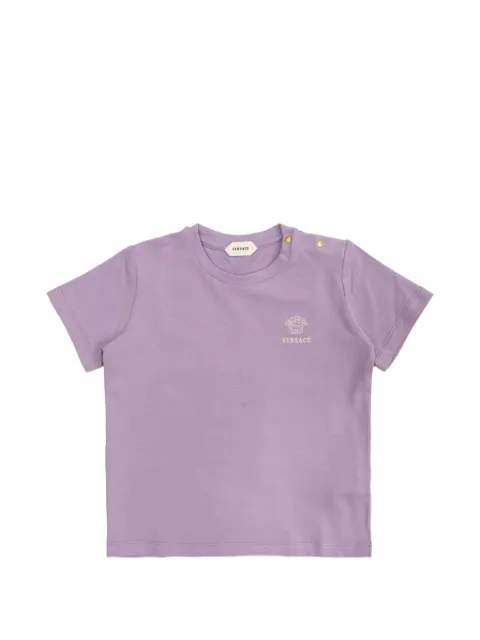 Versace Kids Medusa-embroidered T-shirt
