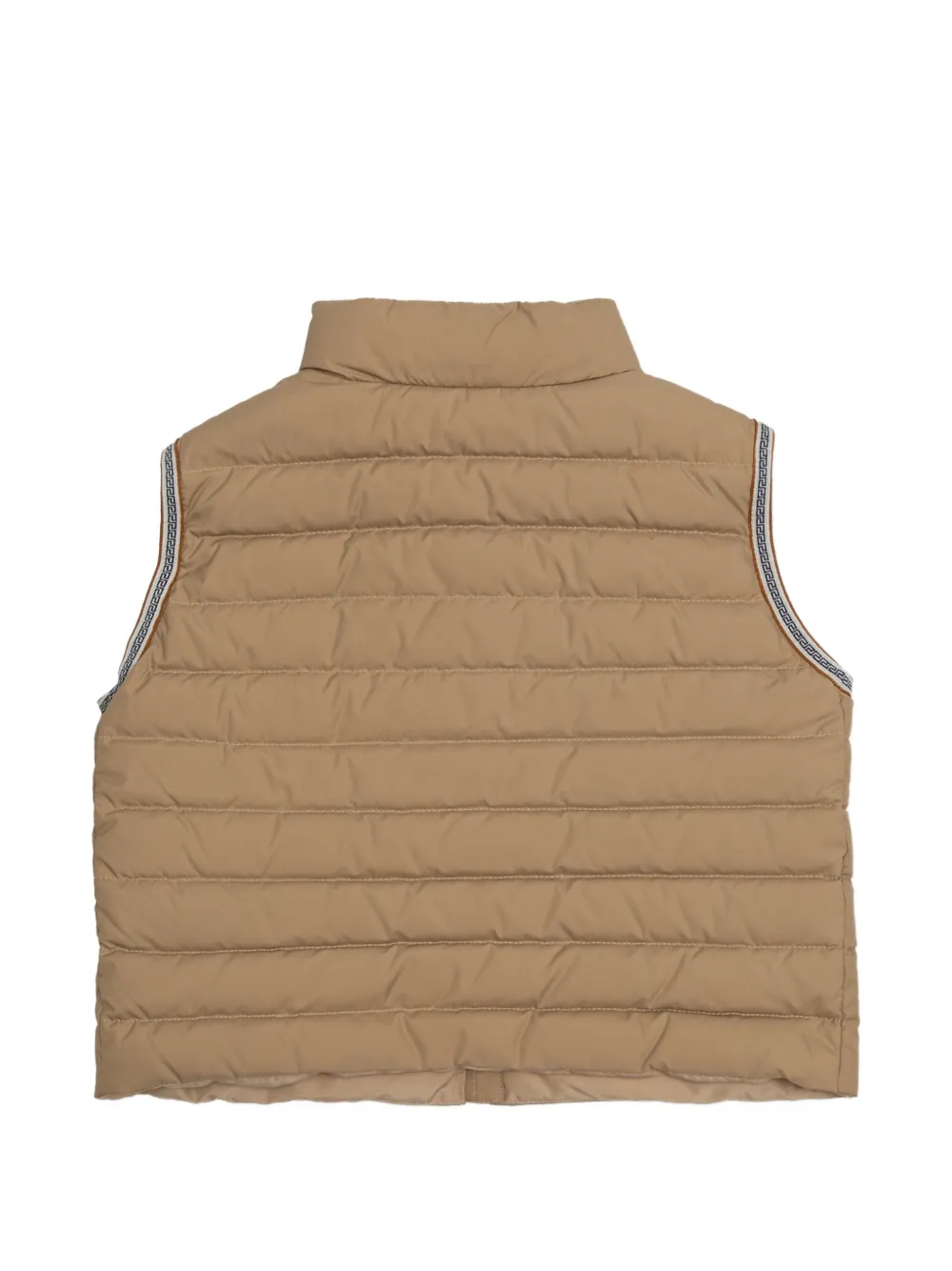 Versace Kids Bodywarmer met Greca afwerking Beige