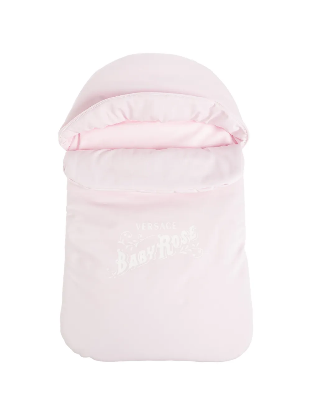 Versace Kids logo-print sleep bag - Rosa