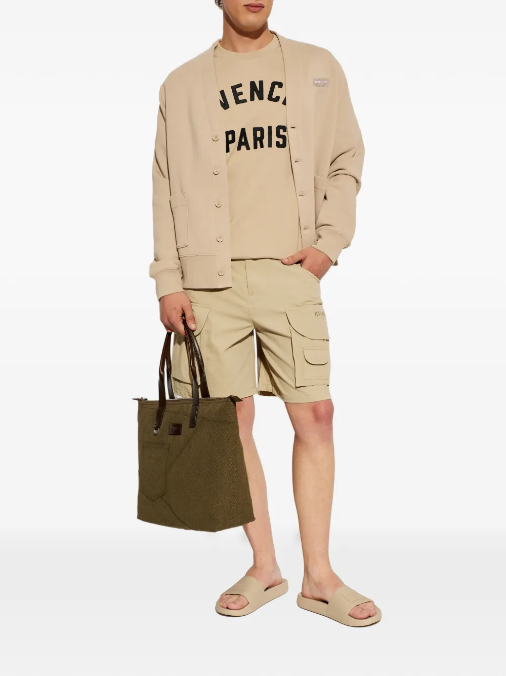  Givenchy Jersey Con Parche Del Logo - Neutro 