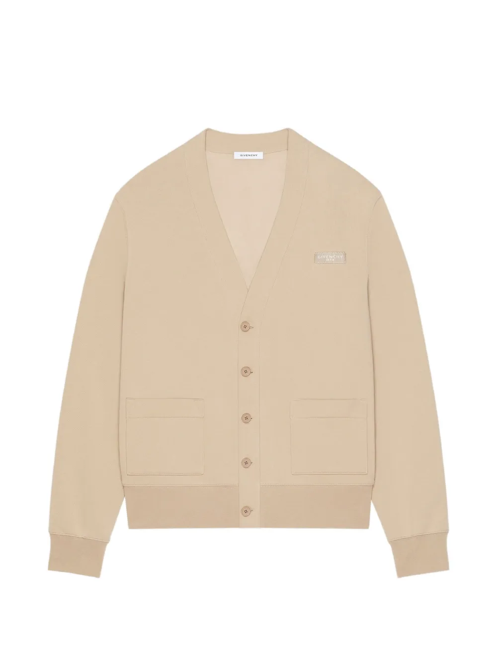 Givenchy logo-patch sweater - Toni neutri