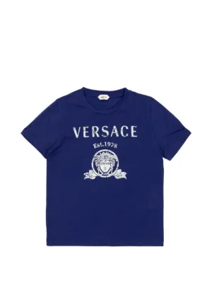 Fendi Kids ロゴ Tシャツ | ブルー | FARFETCH JP