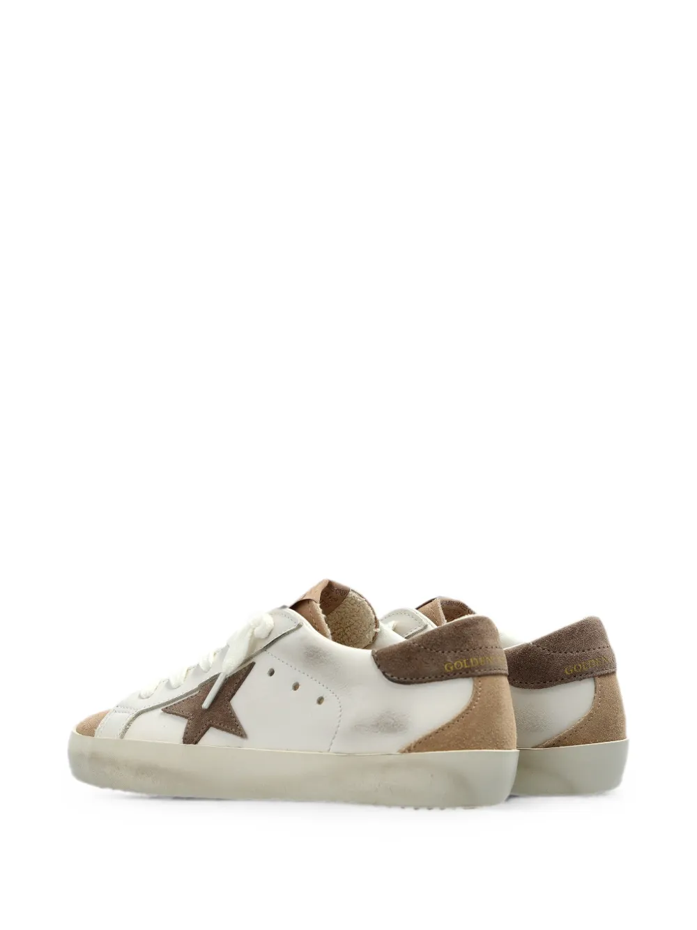 Golden Goose Kids Super-Star-patch sneakers Wit