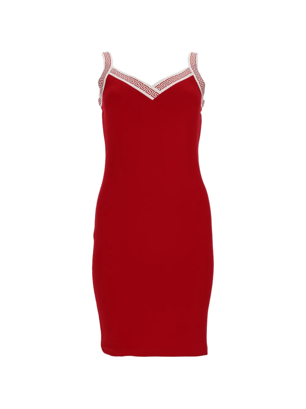 Versace jacquard stretch cotton-jersey mini dress