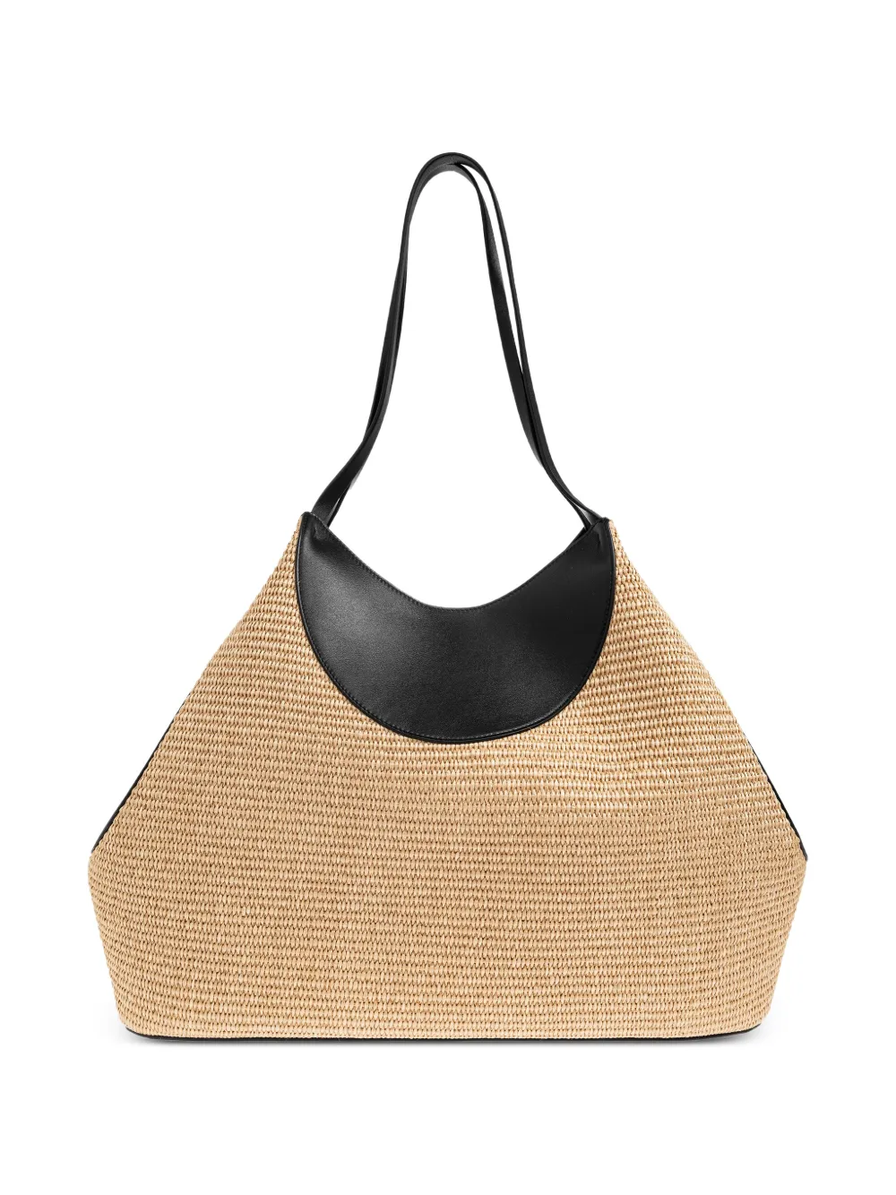 Givenchy Medium Facet raffia shopper Beige
