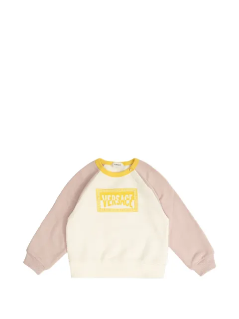 Versace Kids logo-print sweatshirt