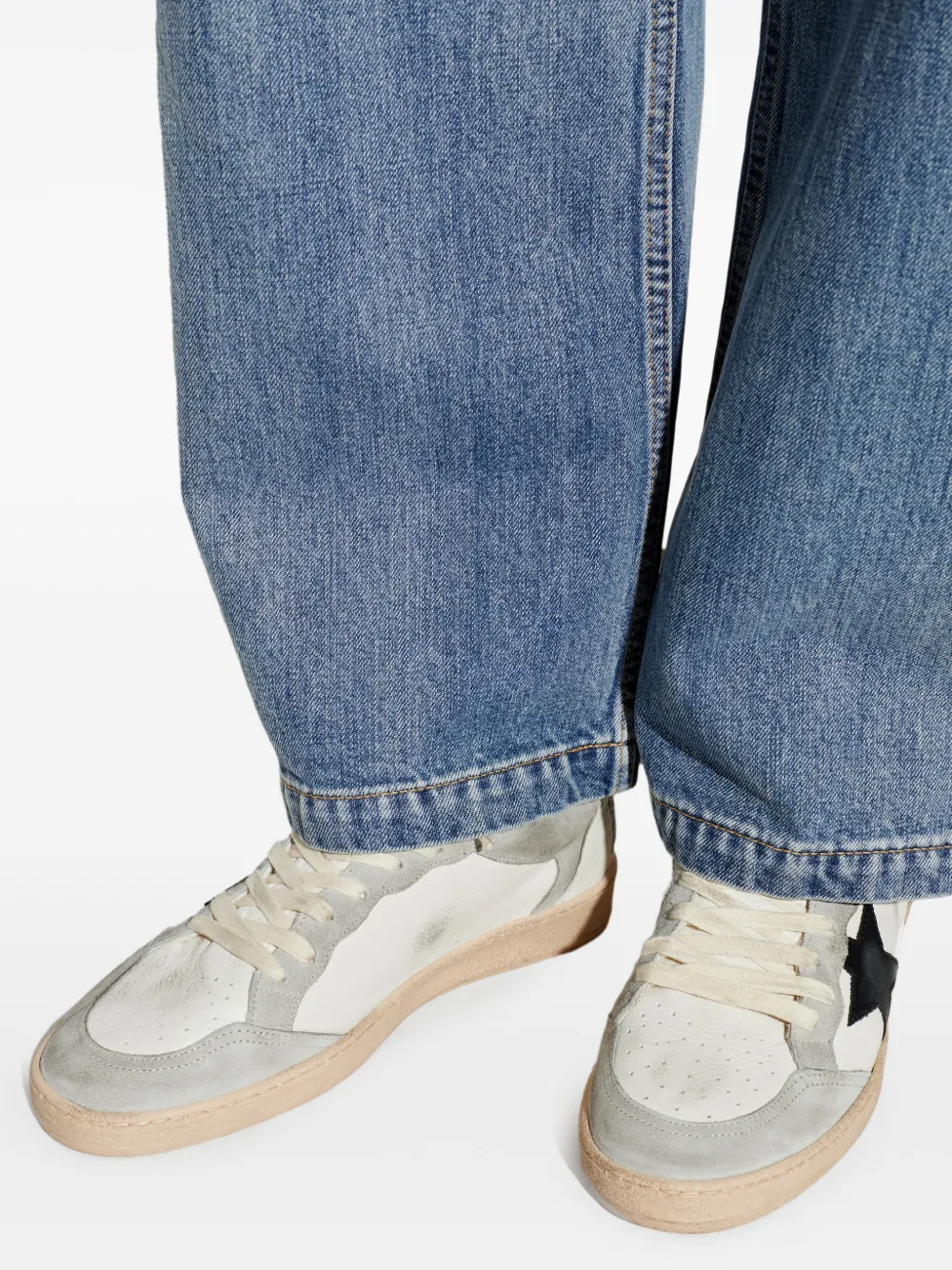 Golden Goose Ball Star sneakers Wit