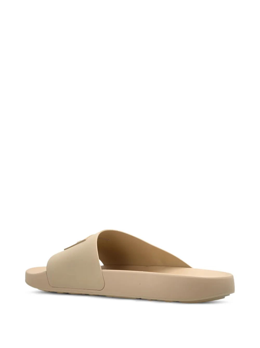 Givenchy logo-patch slides Beige