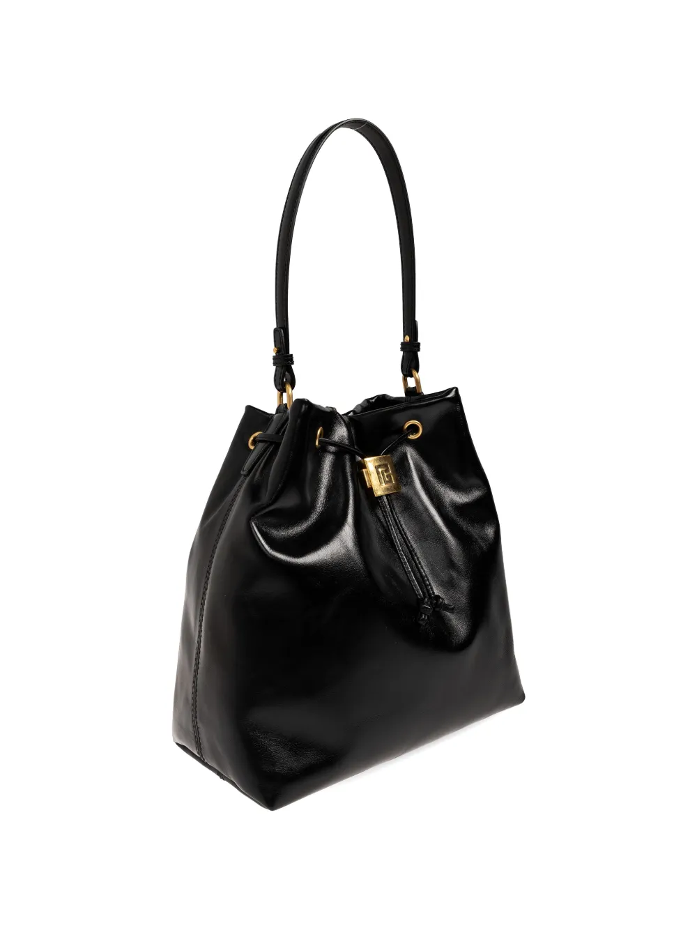 Balmain Pulse leren rugzak Zwart