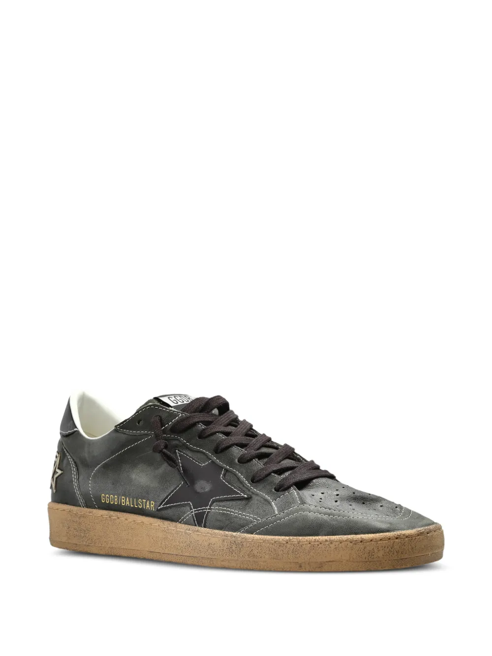 Golden Goose Ball Star-patch sneakers Groen