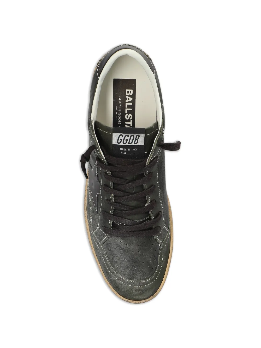 Golden Goose Ball Star-patch sneakers Groen