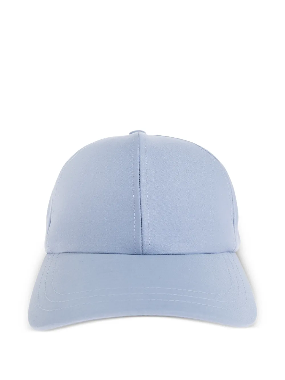 Balmain logo-embroidered baseball cap - Blau