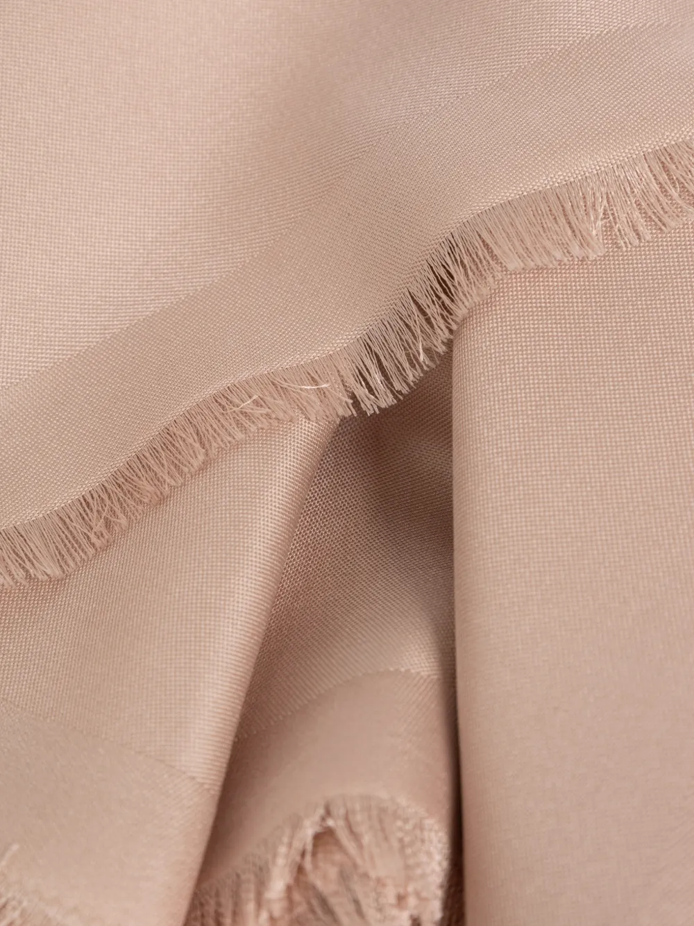 Ferragamo Sjaal met franje en jacquard Roze