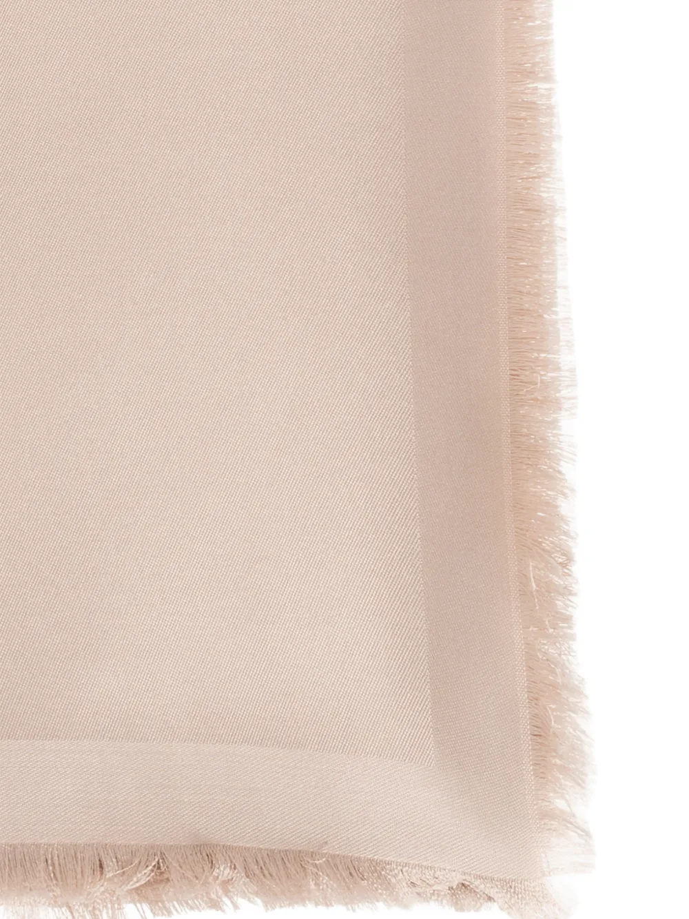 Ferragamo Sjaal met franje en jacquard Roze