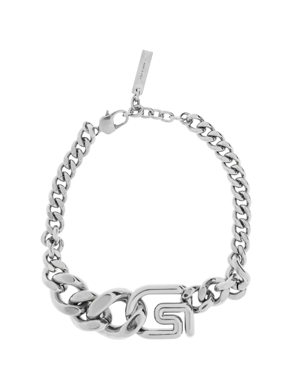 Givenchy G-link curb-chain bracelets - Silber