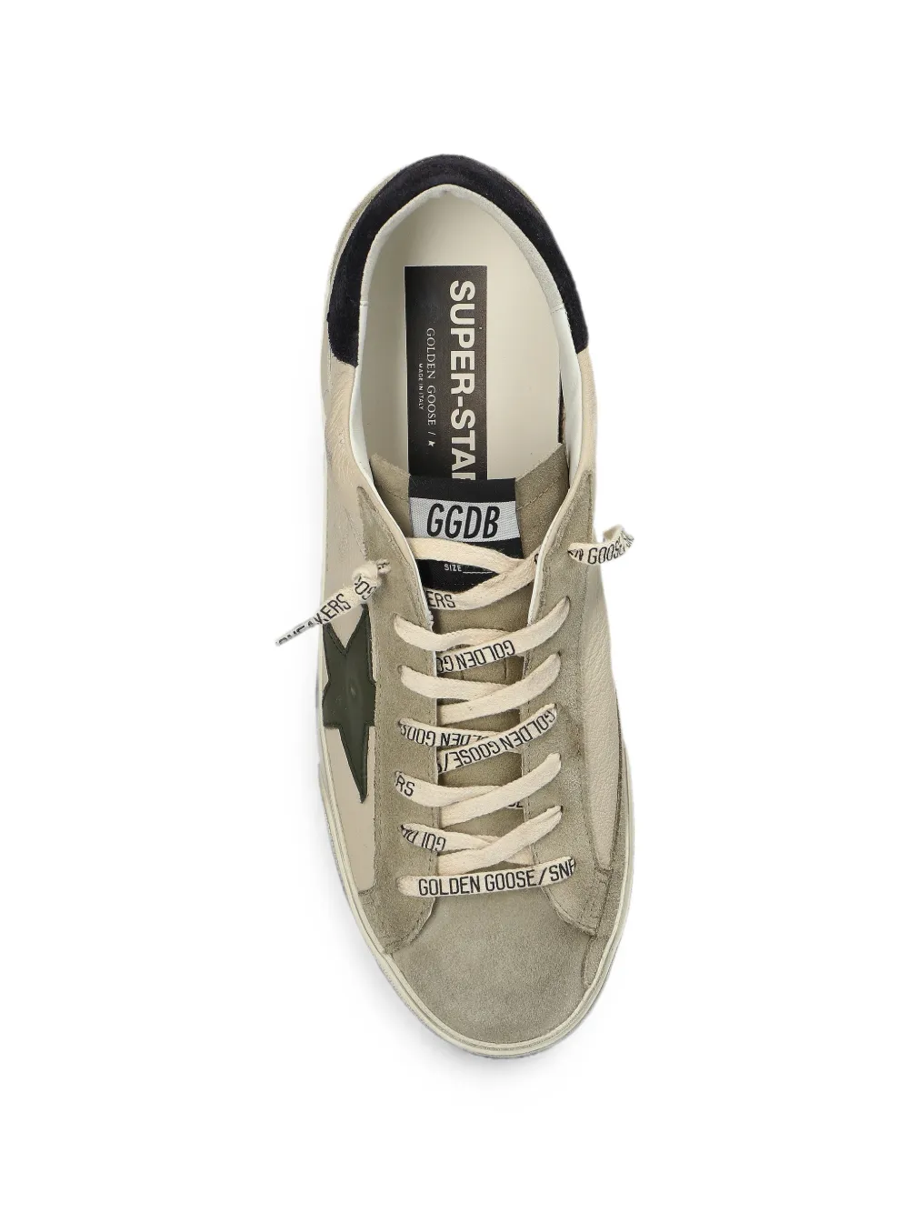 Golden Goose Super-Star distressed-effect sneakers Beige