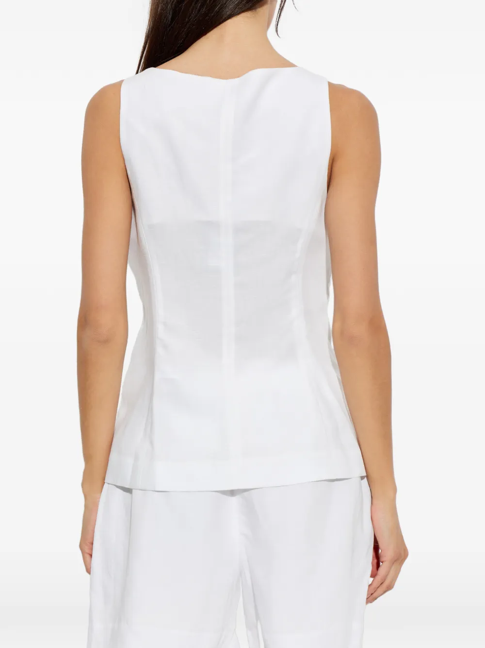 rag & bone Mouwloos jack Wit