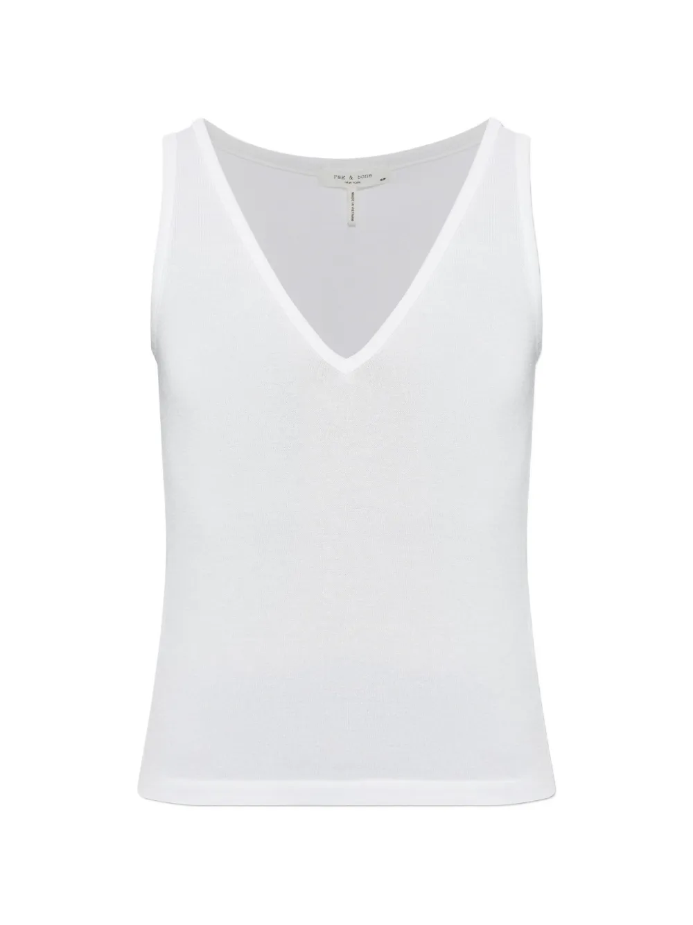 rag & bone V-neck sleeveless top - Bianco