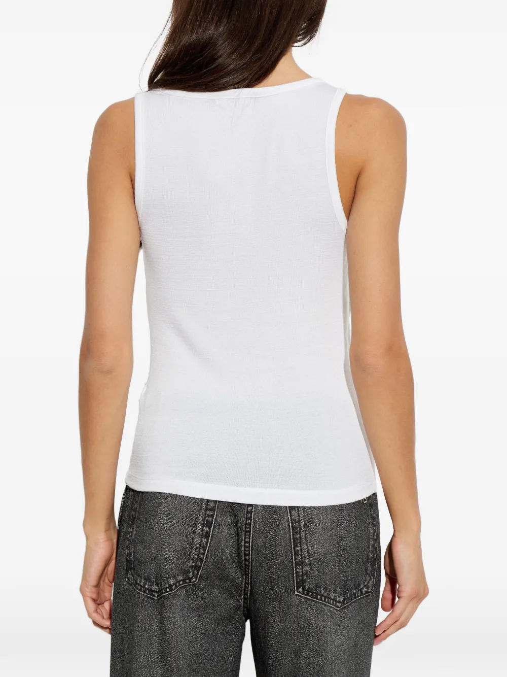 rag & bone Mouwloze top Wit