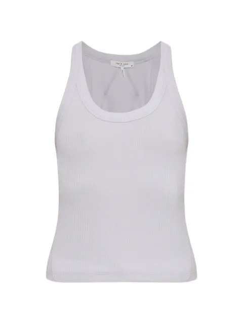 rag & bone top sin mangas con espalda de nadador