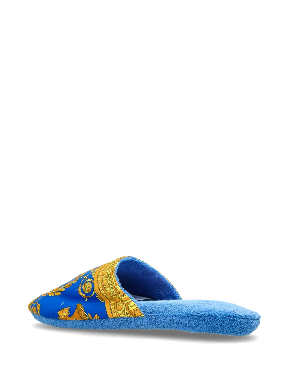 Versace Home Medusa Barocco-print slippers Blauw