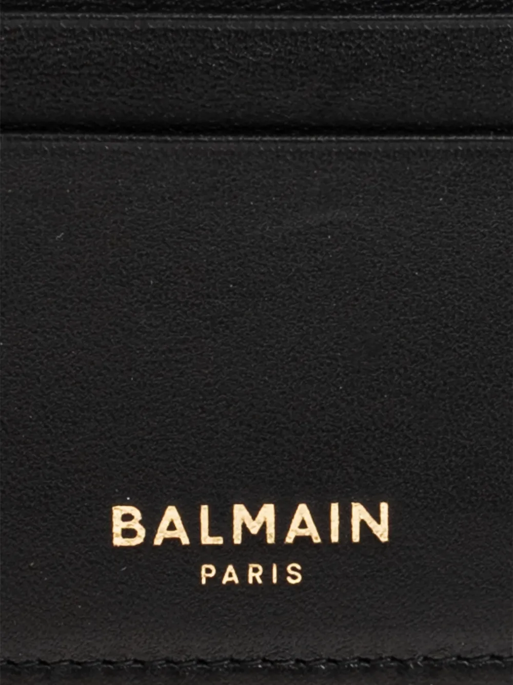 Balmain Pasjeshouder met kettinghengsel Zwart