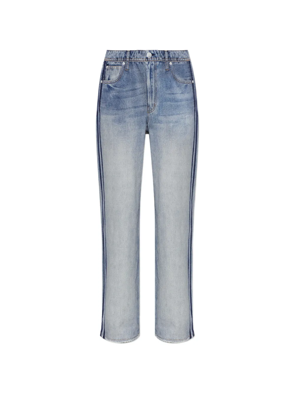 rag & bone side-stripe trousers - Blu