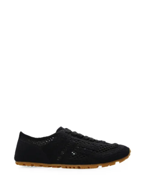 Balmain crochet-knit low-top sneakers