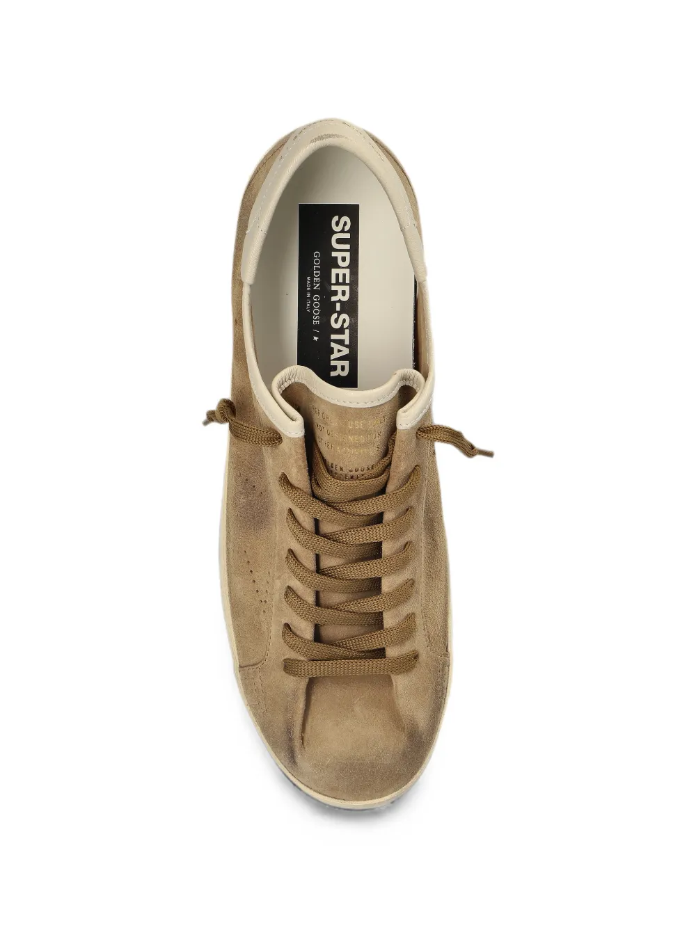 Golden Goose Super-Star distressed sneakers Bruin