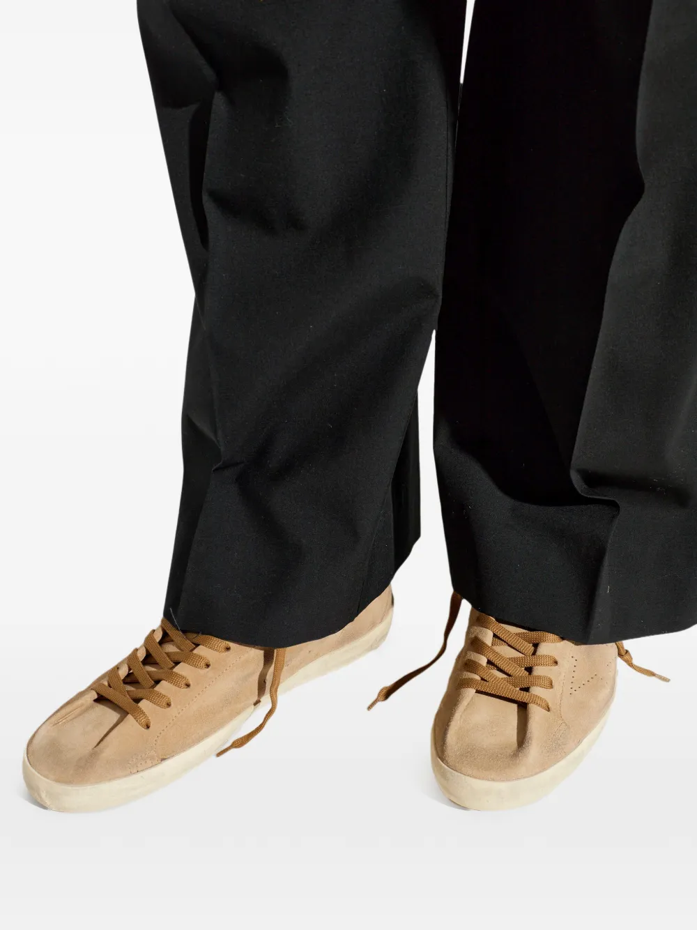 Golden Goose Super-Star distressed sneakers Bruin