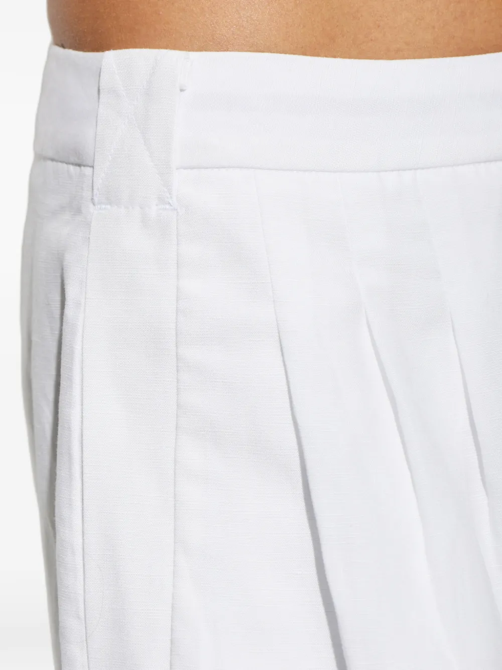 rag & bone Geplooide shorts Wit