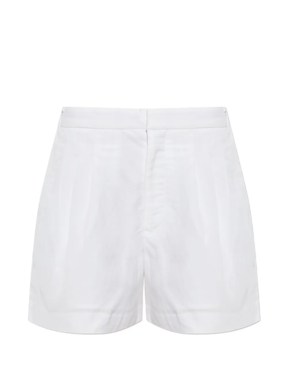 rag & bone pleated tailored shorts - Weiß