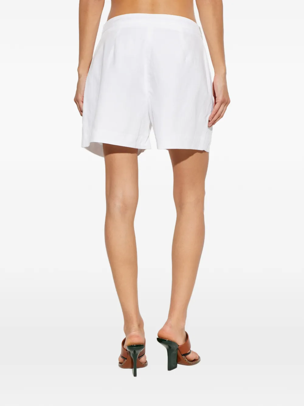 rag & bone Geplooide shorts Wit
