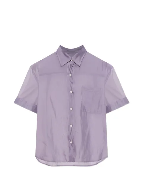 rag & bone Connie sheer short-sleeve shirt
