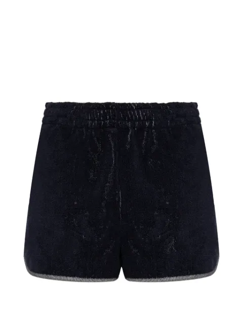 Versace Home logo-embroidered terry shorts