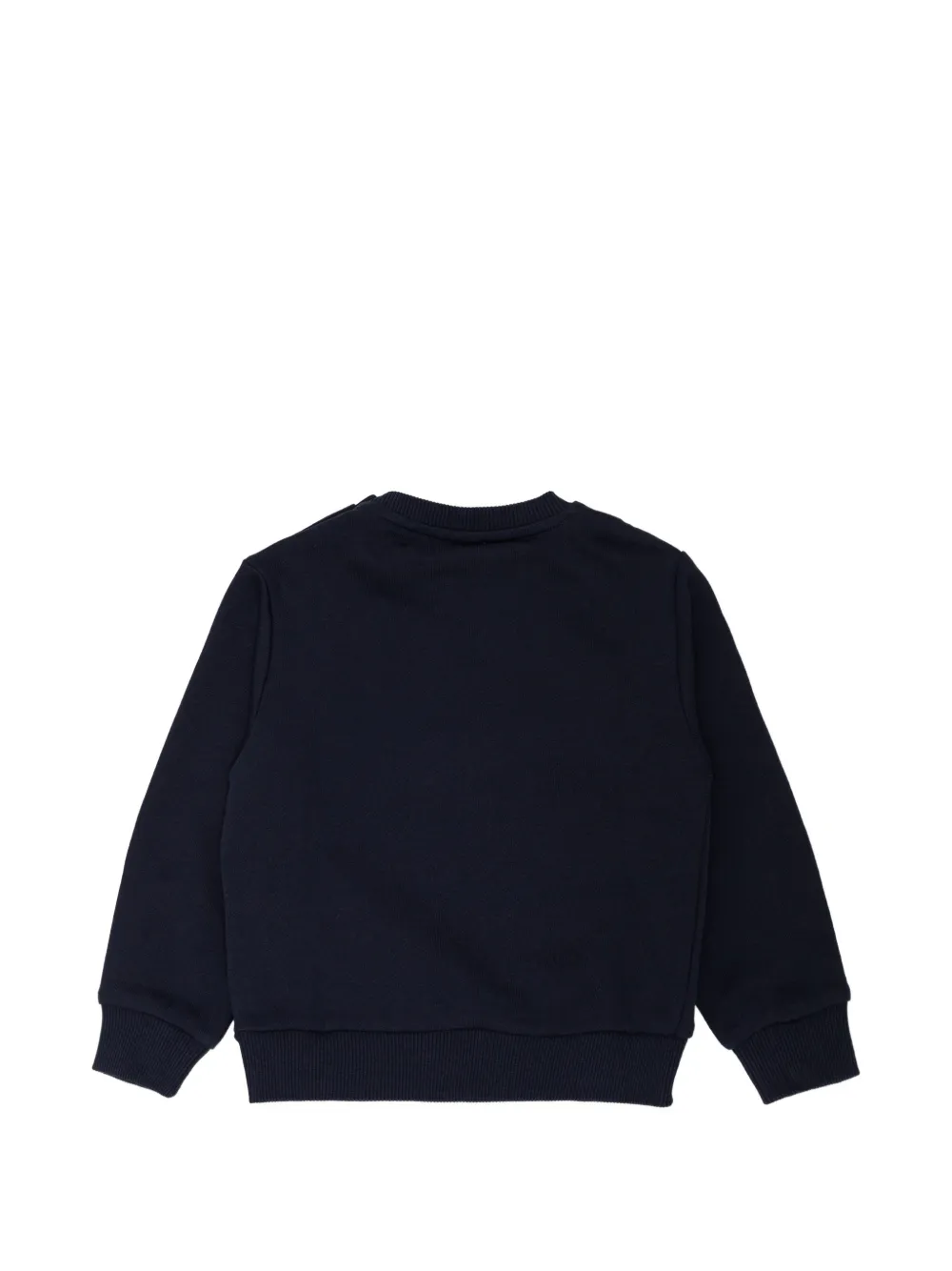  Versace Kids Sudadera Con Botones Y Sol Estampado - Azul 