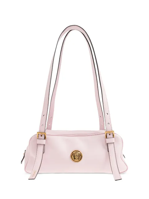 Versace Emblème leather shoulder bag
