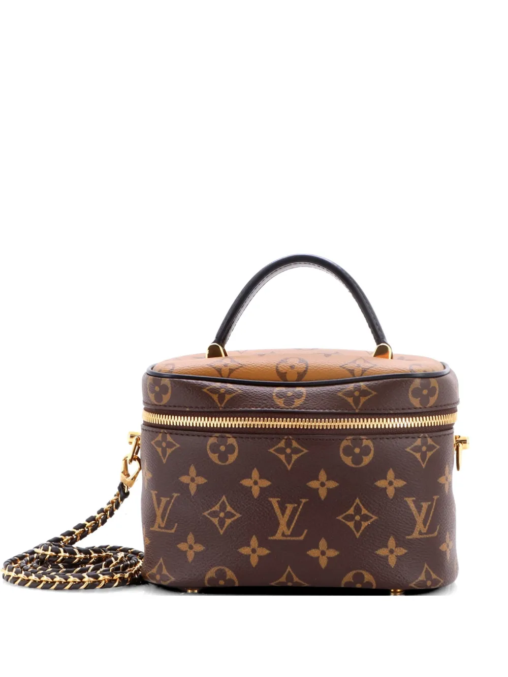Louis Vuitton Pre-Owned Vanity Handbag Reverse Monogram Canvas PM satchel - Braun