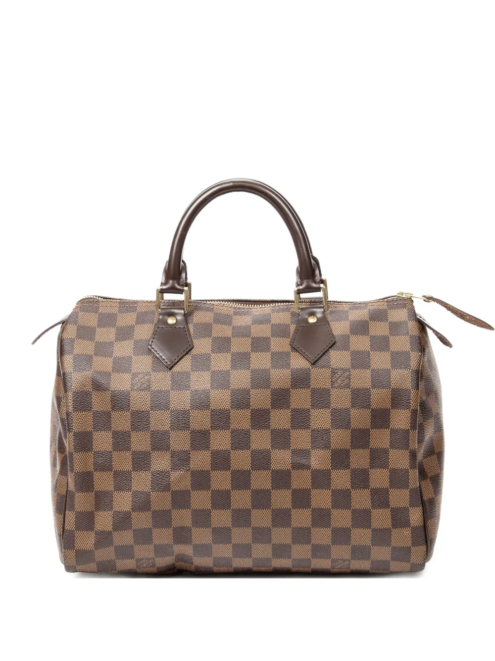 Louis Vuitton Pre-Owned 30 Speedy Damier Ebène handbag - Marrone