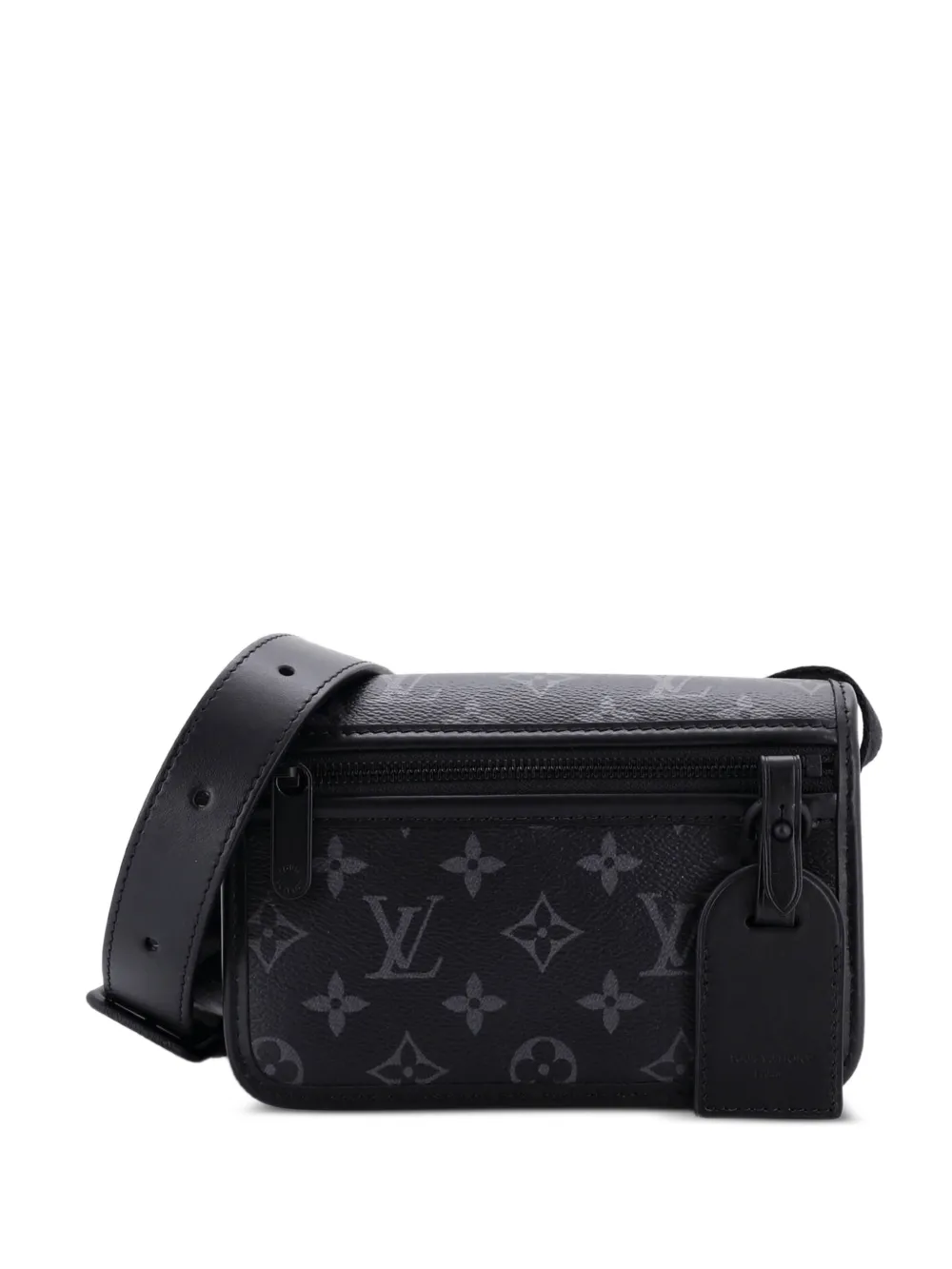 Louis Vuitton Pre-Owned Bosphore Wearable Wallet Monogram Eclipse Canvas shoulder bag - Schwarz