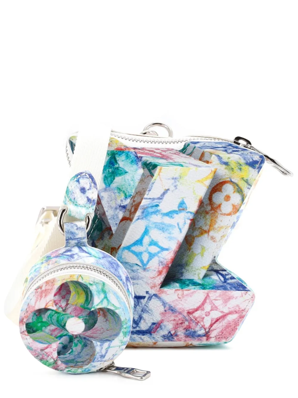 Louis Vuitton Pre-Owned LV Block Limited Edition Monogram Pastel Multicolor crossbody bag - Multicolore