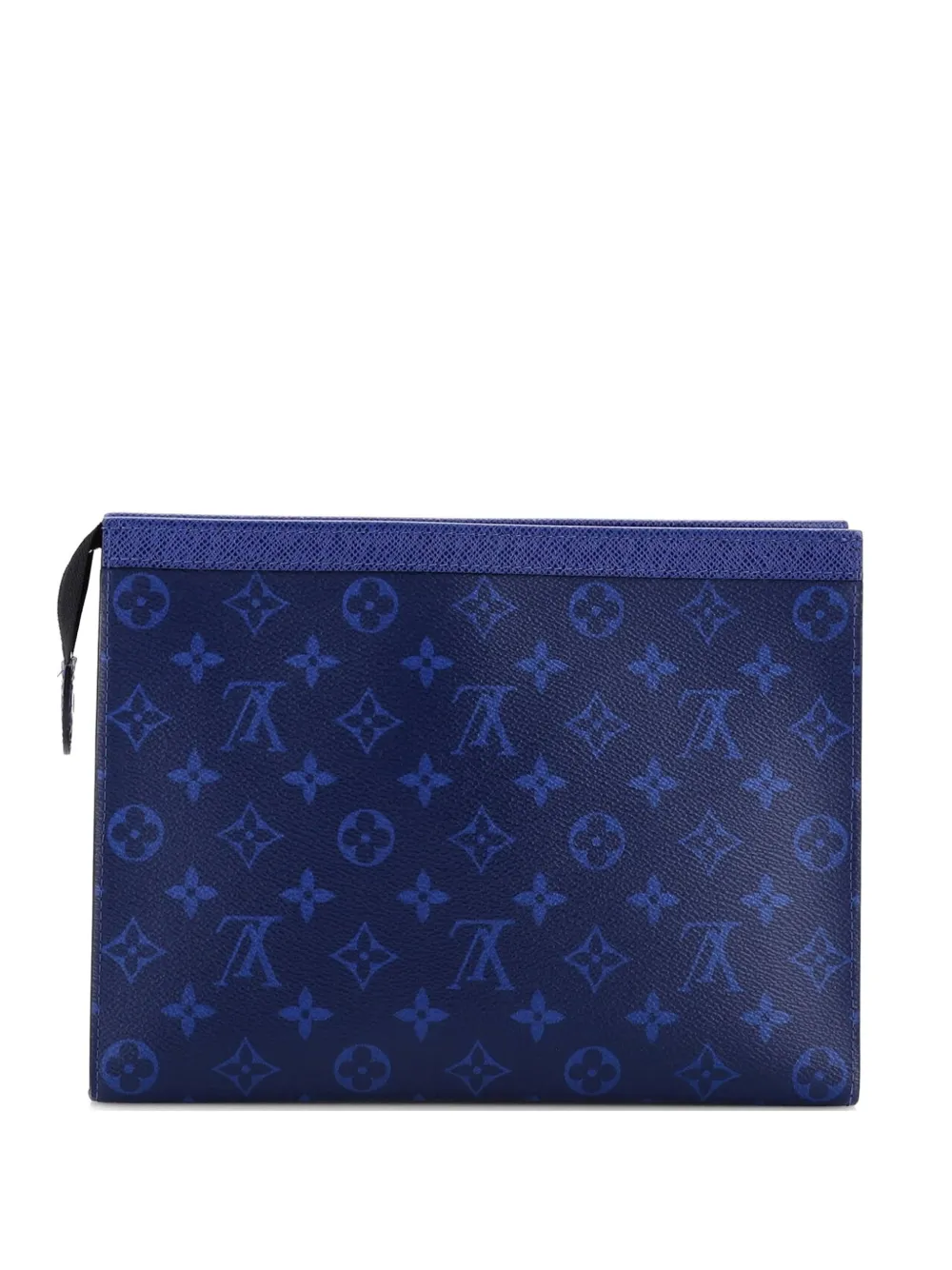 Louis Vuitton Pre-Owned Pochette Voyage Monogram Taigarama MM clutch bag - Blu