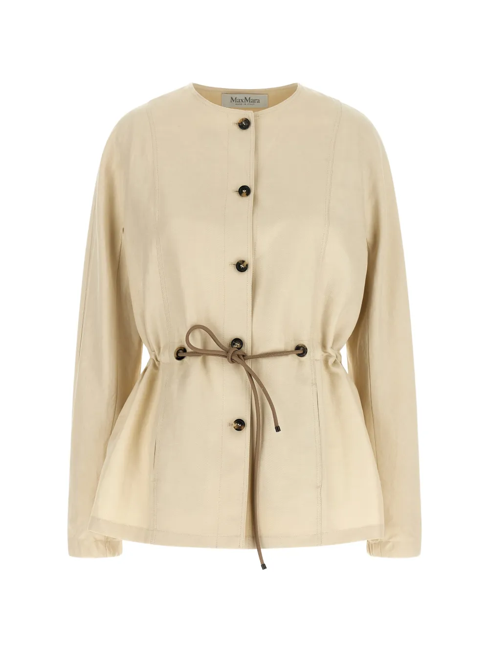 Max Mara Carezza drawstring jacket - Neutrals
