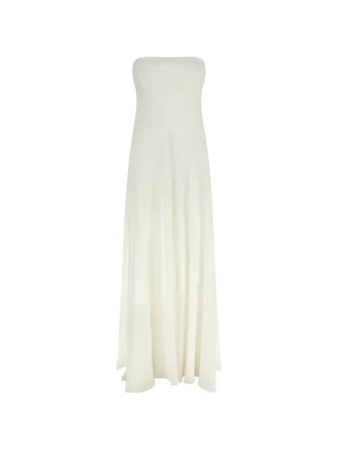 Giovanni Bedin off-the-shoulder silk dress