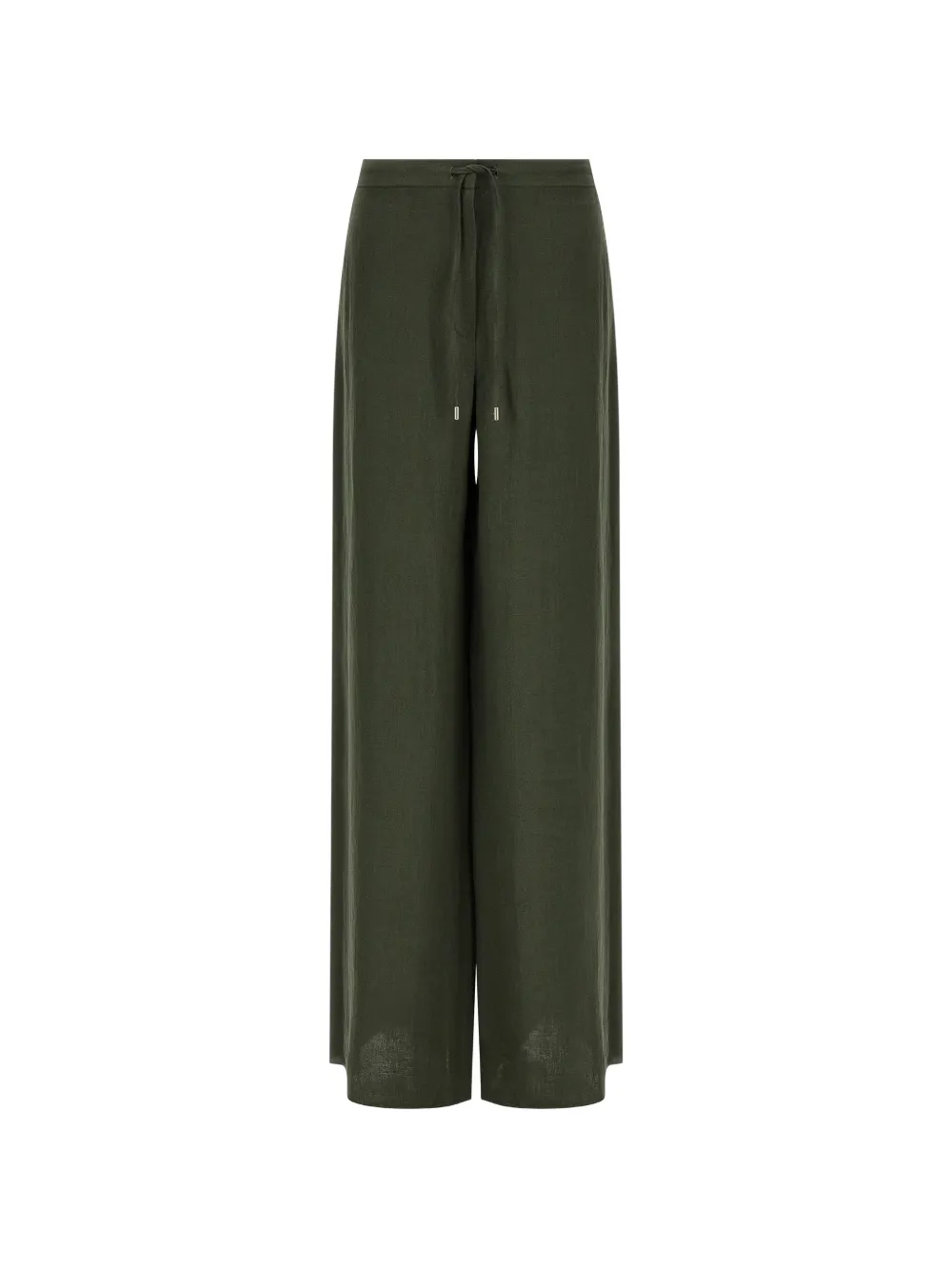 Max Mara Pelota drawstring wide-leg trousers - Verde