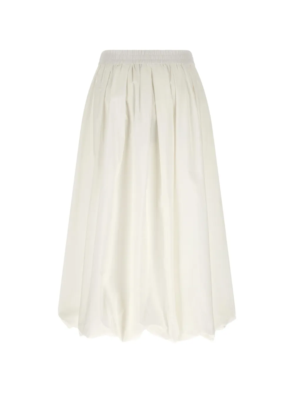  Weekend Max Mara Falda Larga Wkinuvole - Blanco 